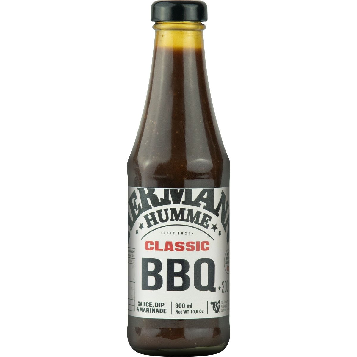 HERMANN HUMME Classic BBQ Sauce, Dip & Marinade 300ml