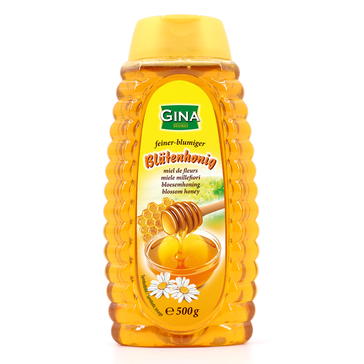 GINA  Blütenhonig im Spender 500g