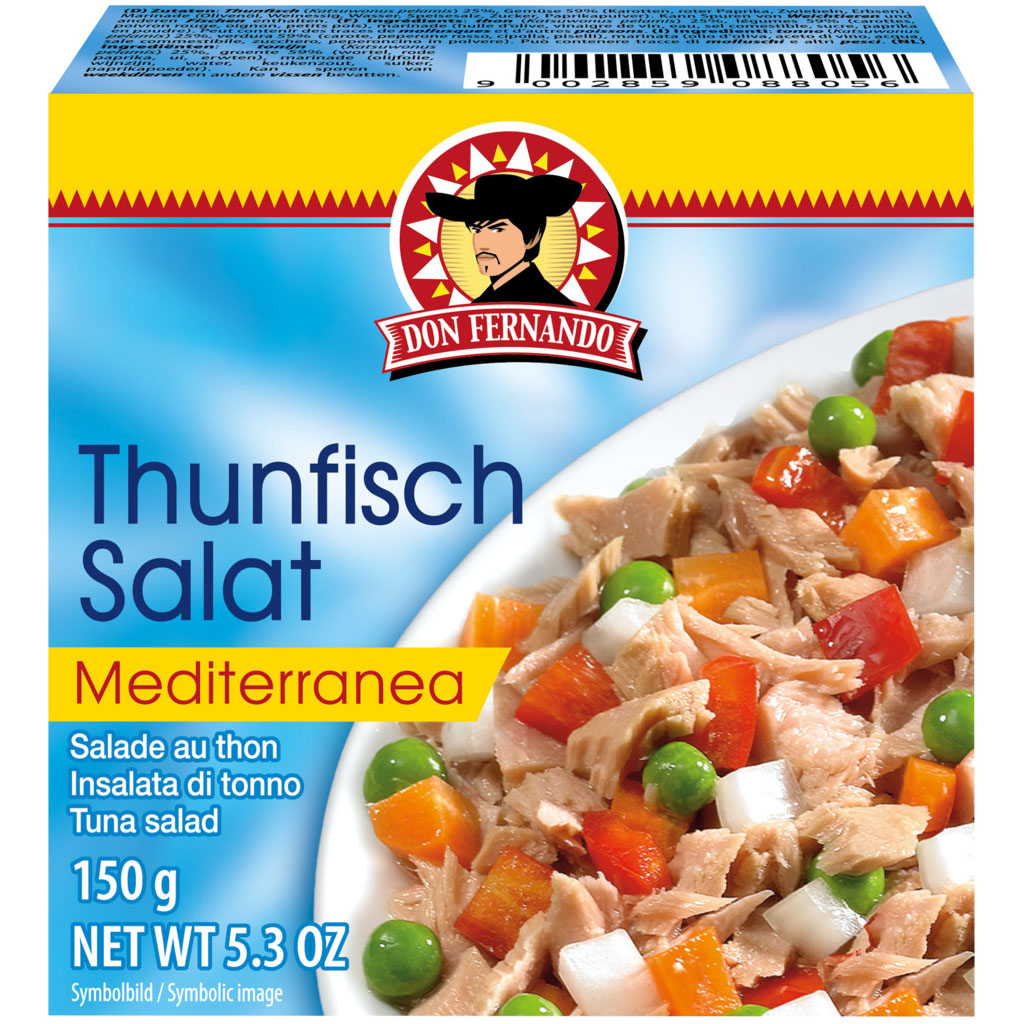 DON FERNANDO Thunfischsalat Mediterranea 150g