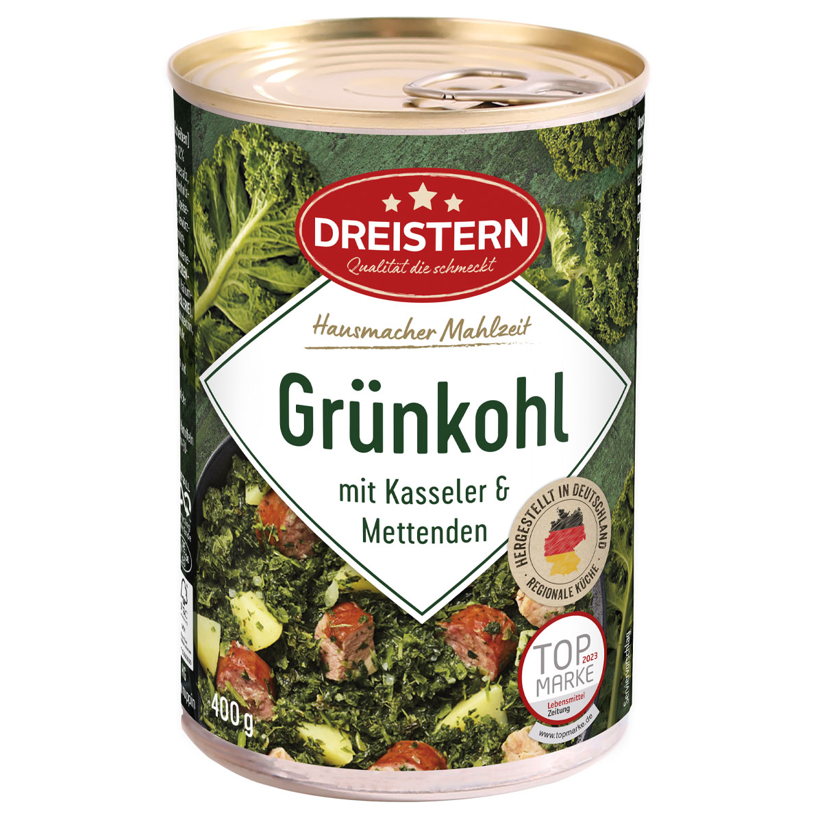 DREISTERN Grünkohl mit Kasseler & Mettenden 400g