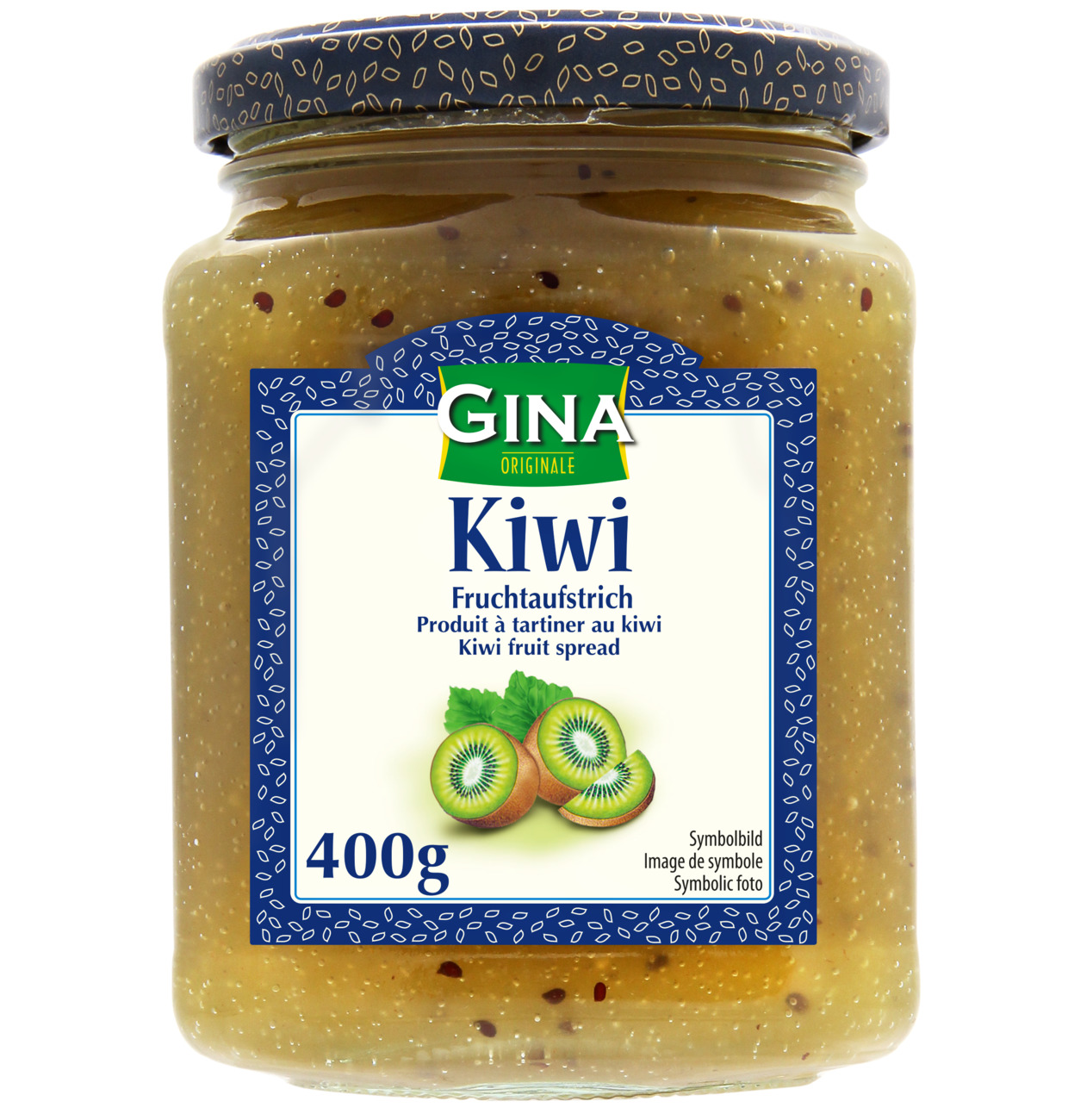 GINA - Fruchtaufstrich Kiwi 400g