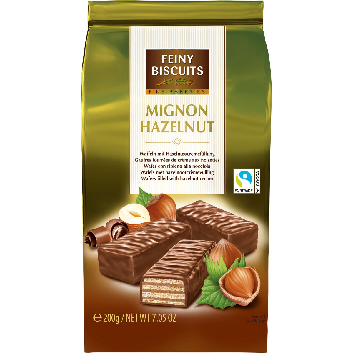 FEINY BISCUITS - Mignon Hazelnut 200g