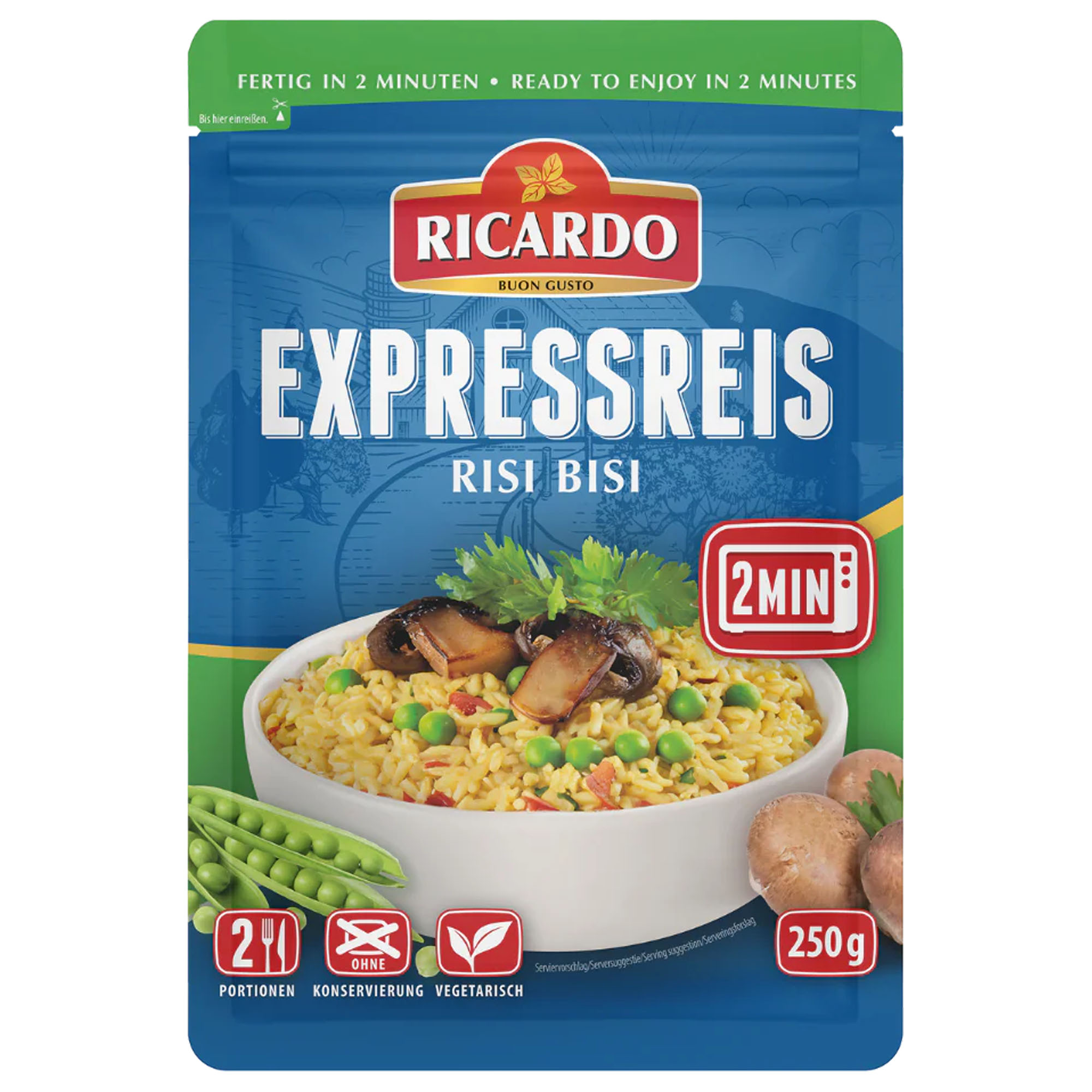 RICARDO Expressreis Risi Bisi 250g
