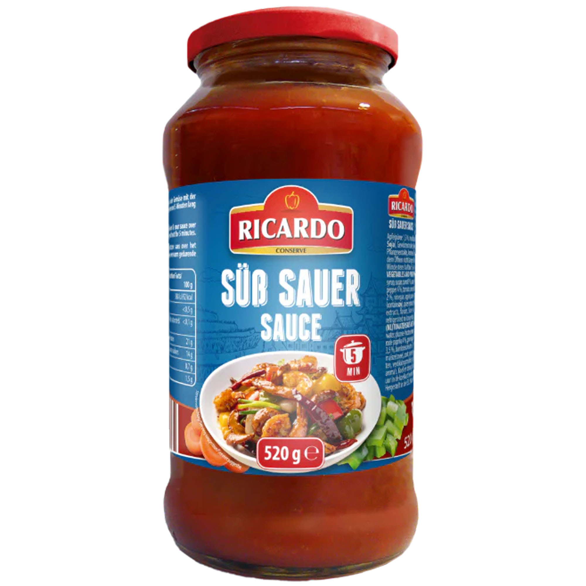 RICARDO Süß Sauer Sauce 520g