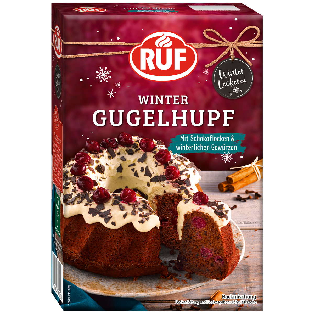 RUF Winter Gugelhupf Backmischung 452g