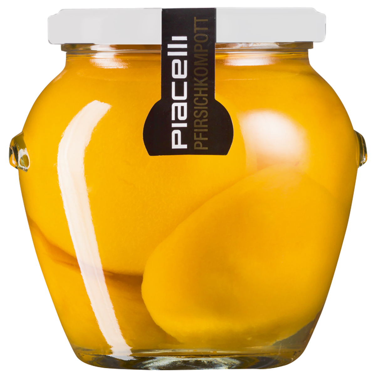 PIACELLI Pfirsichkompott leicht gezuckert 560g/300g