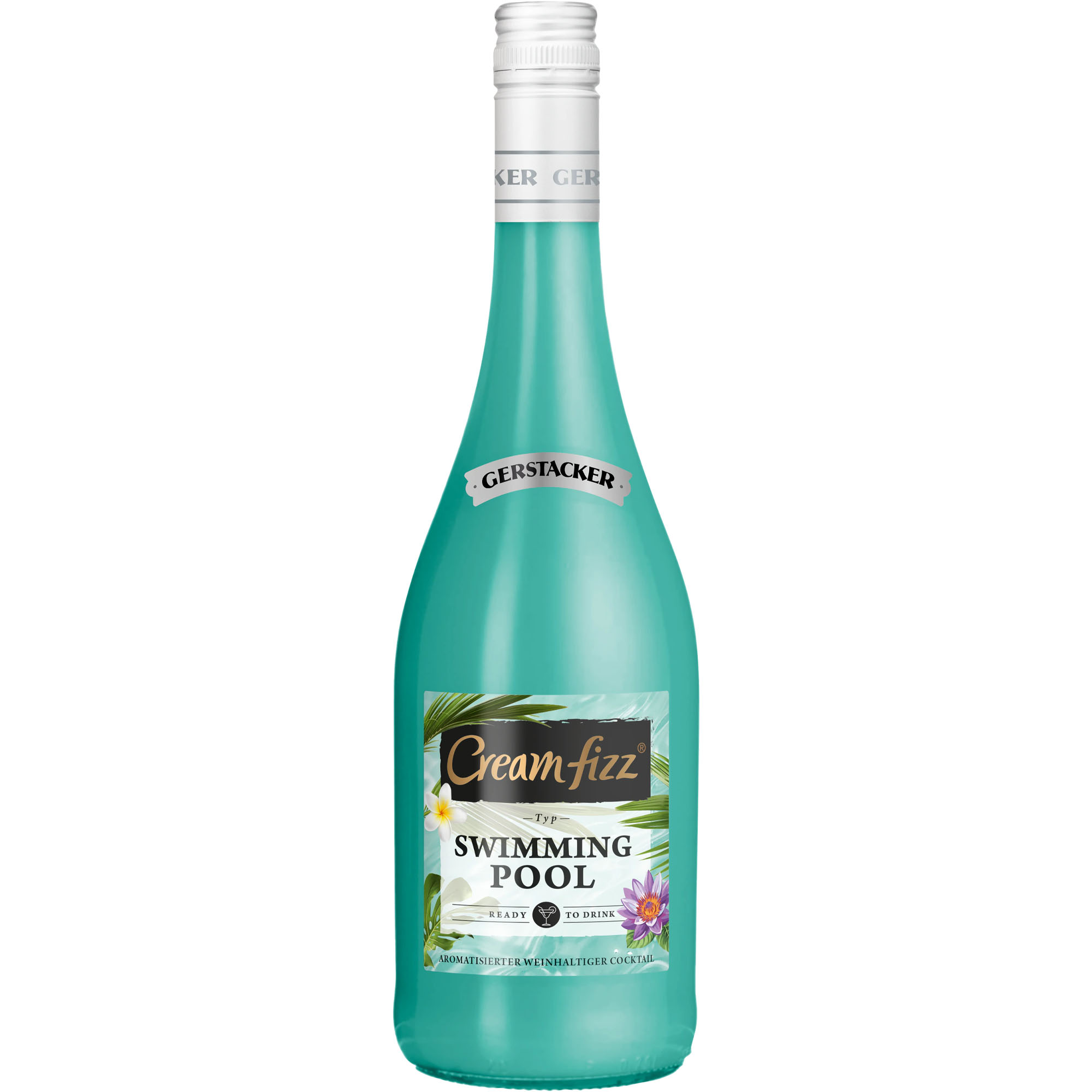 GERSTACKER Cream Fizz Typ Swimming Pool weinhaltiger Cocktail 5,0% vol. 0,75l