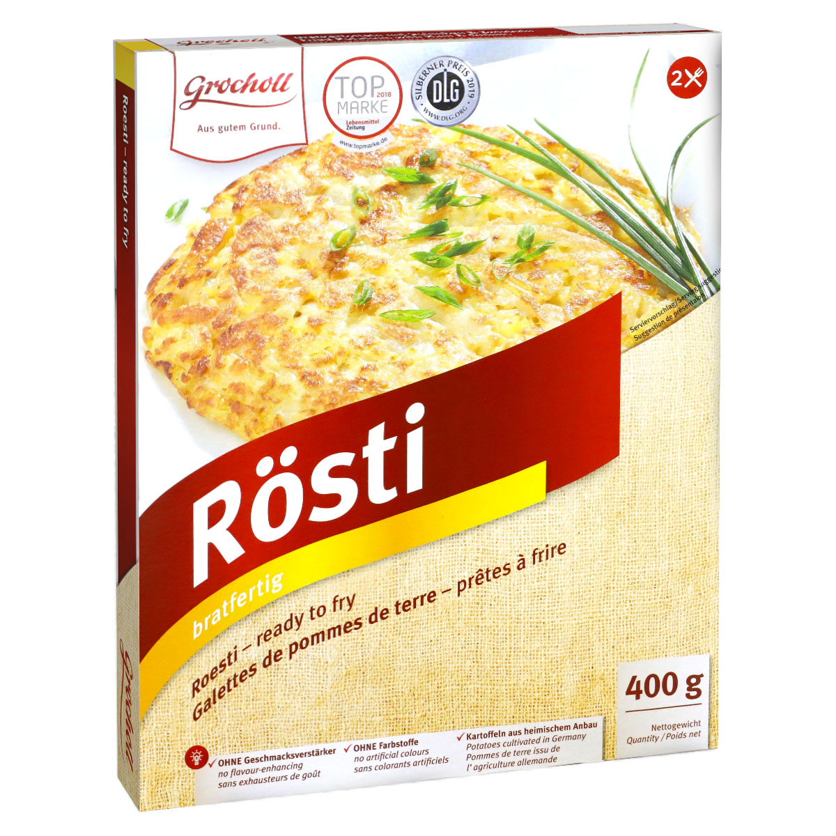 GROCHOLL Rösti bratfertig 400g