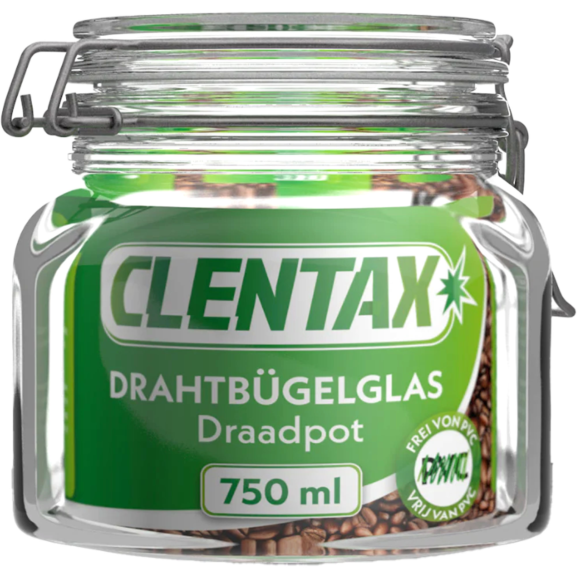 CLENTAX Drahtbügelglas 750ml