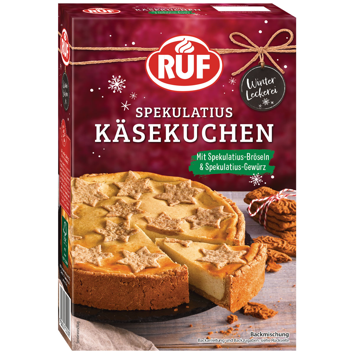 RUF Spekulatius Käsekuchen Backmischung 520g