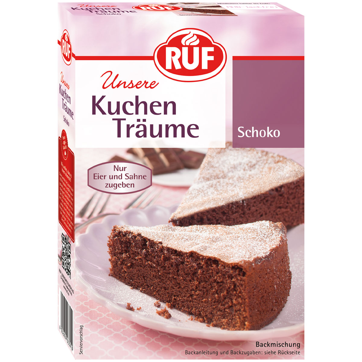 RUF Kuchen Träume Schoko Backmischung 425g