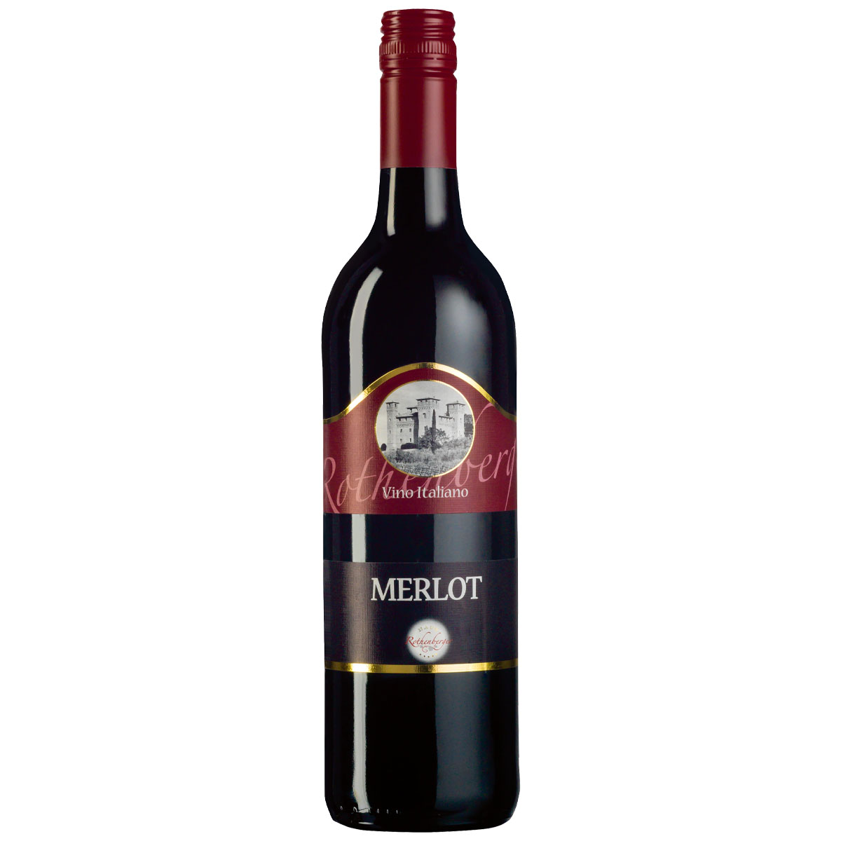 ROTHENBERGER Rotwein Merlot trocken 12,0% vol. 0,75l