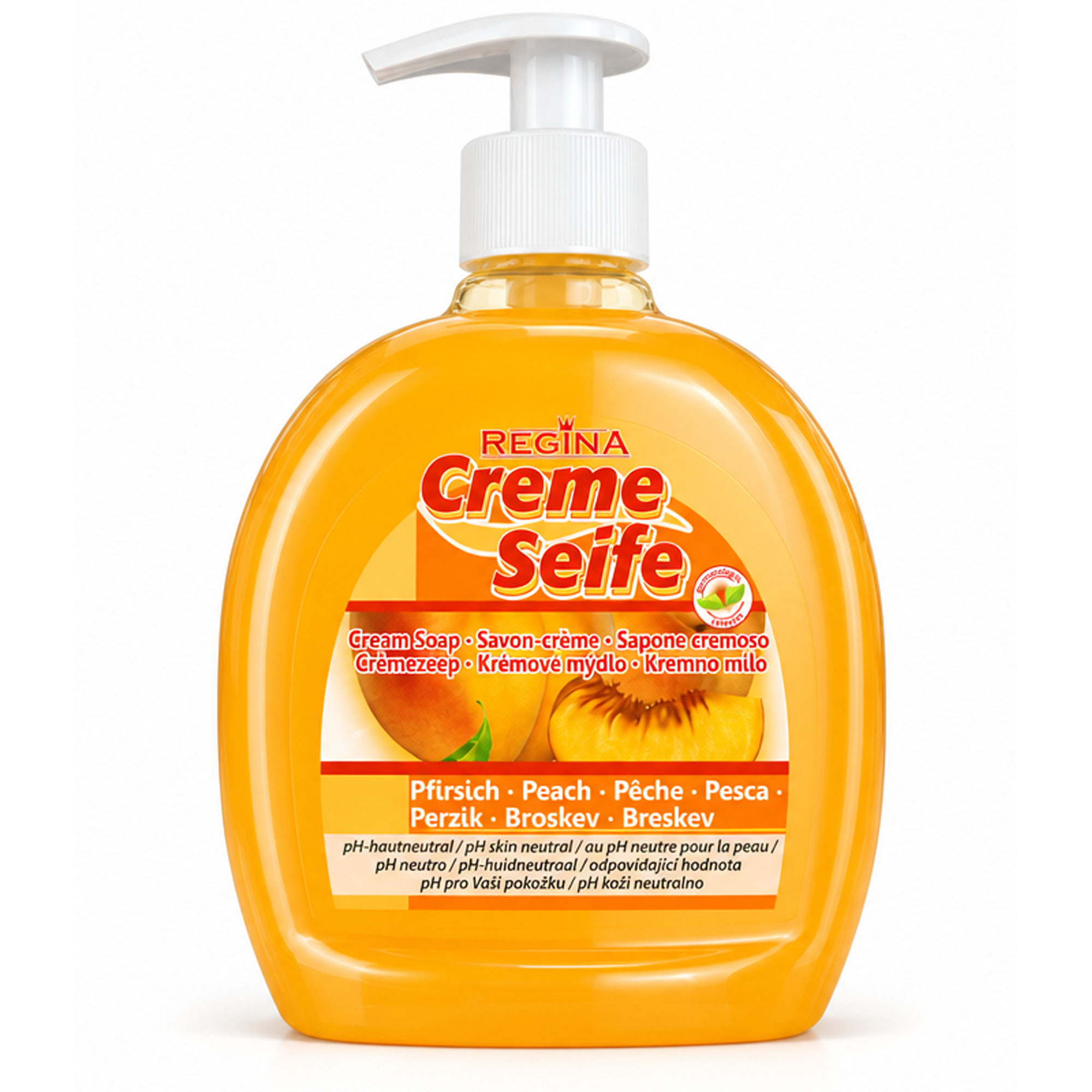 REGINA Creme Seife Pfirsich 500ml