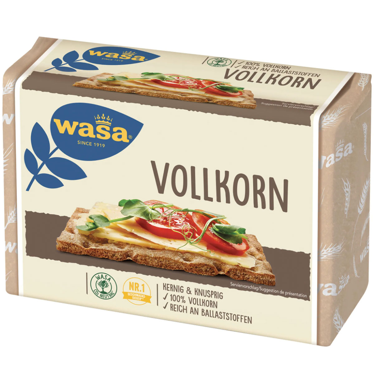 WASA - Kräcker Vollkorn 260g