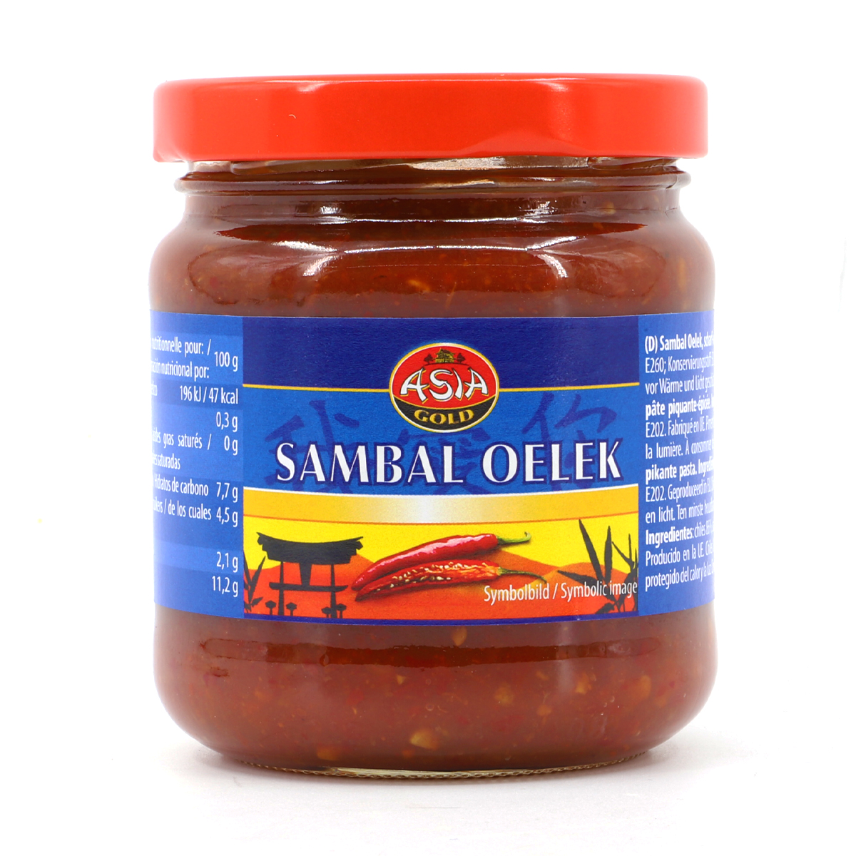 ASIA GOLD Sambal Oelek 200g