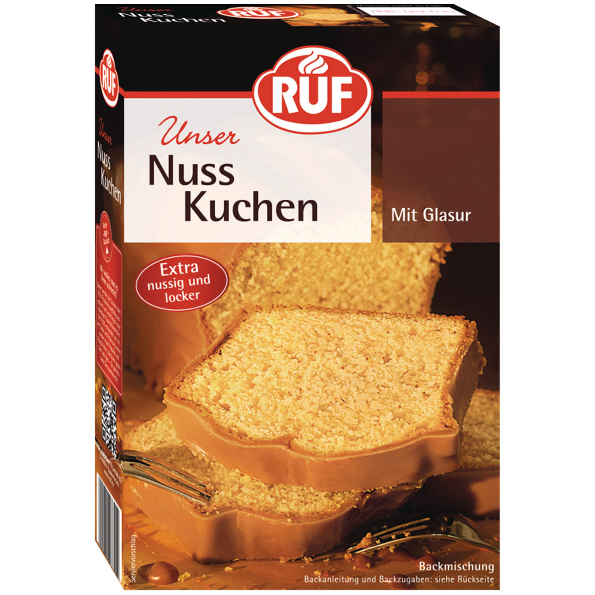 RUF Nuss Kuchen Backmischung 520g