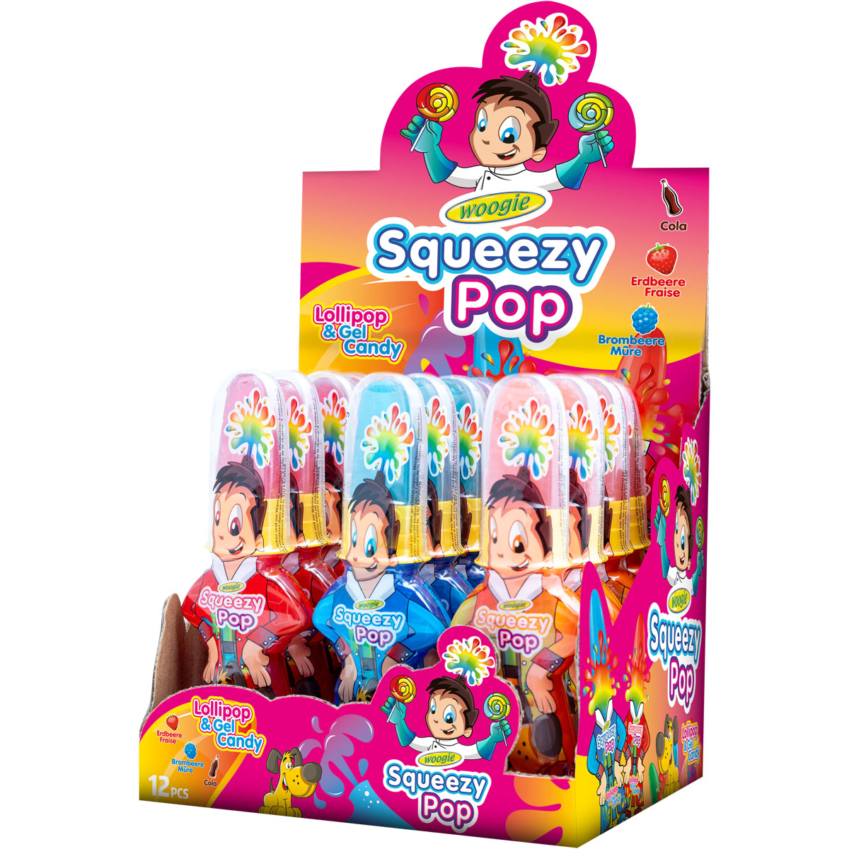 WOOGIE Squeezy Pop 80g