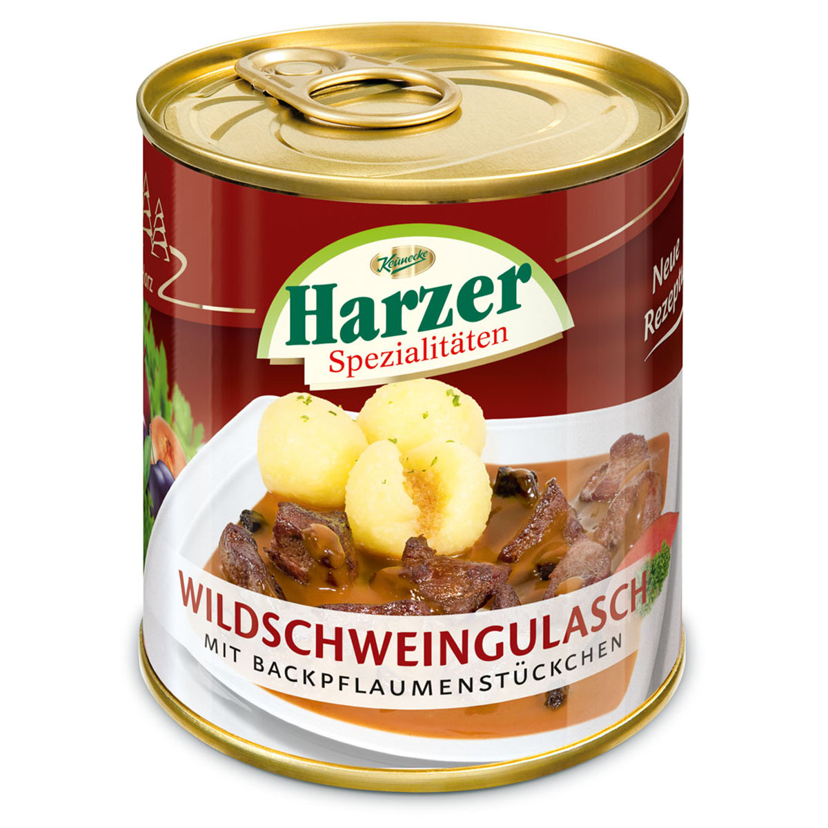 HARZER - Wildschweingulasch mit Backpflaumenstückchen 300g