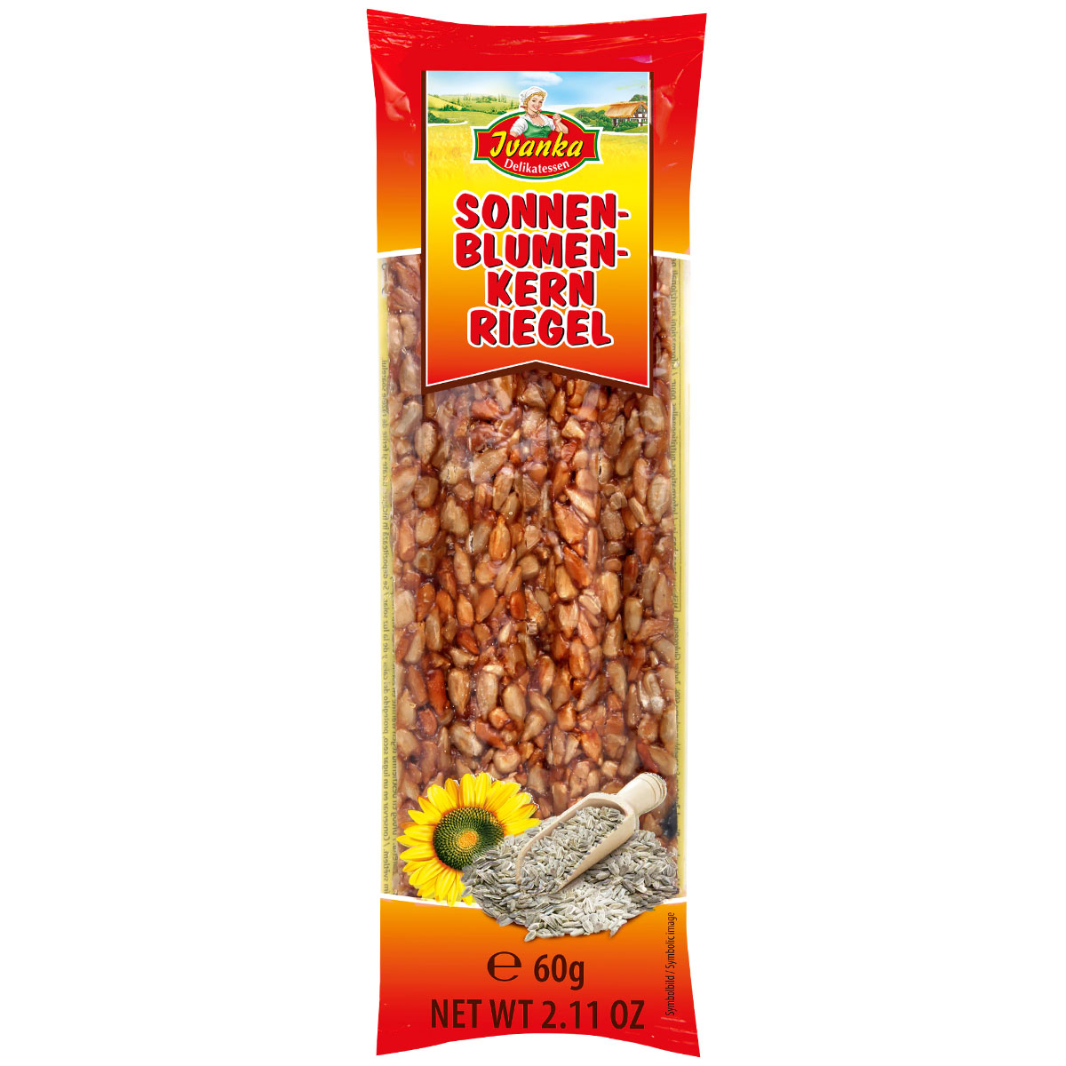 IVANKA Sonnenblumenkern-Riegel 60g