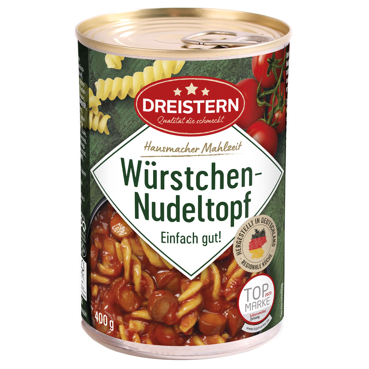 DREISTERN Würstchen Nudeltopf Einfach gut! 400g