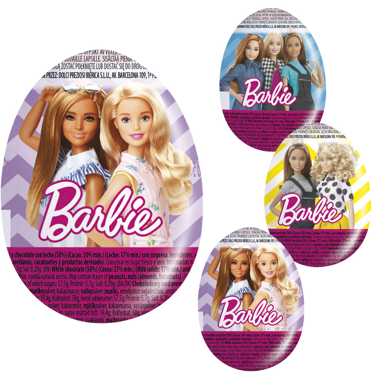 BARBIE Schoko Überraschungsei 20g