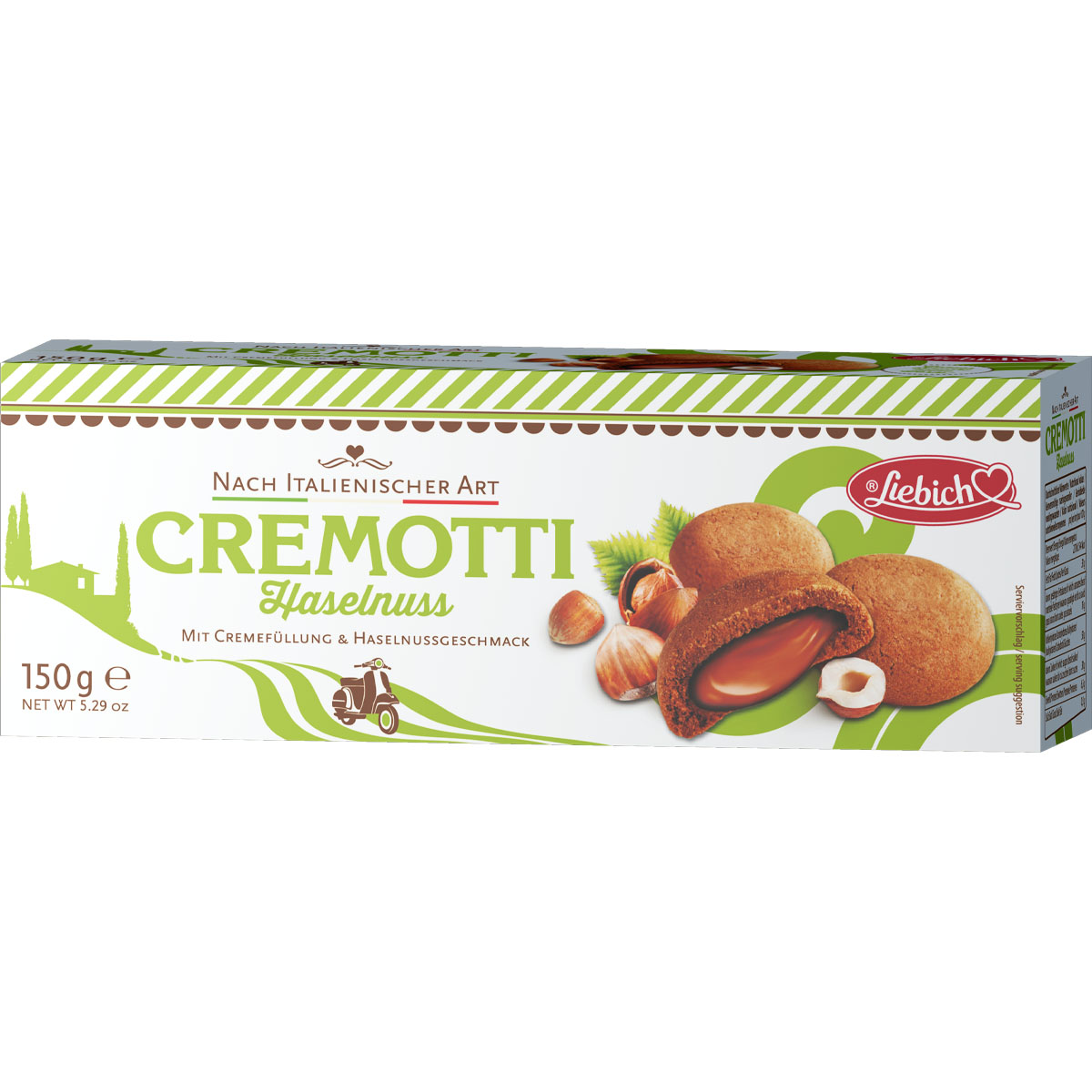 LIEBICH Cremotti Haselnuss 150g