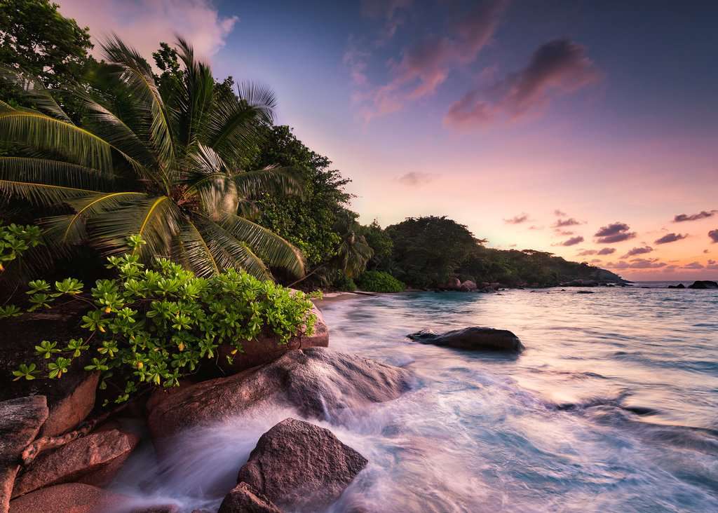 RAVENSBURGER Puzzle Insel Praslin auf den Seychellen, 1000 Teile