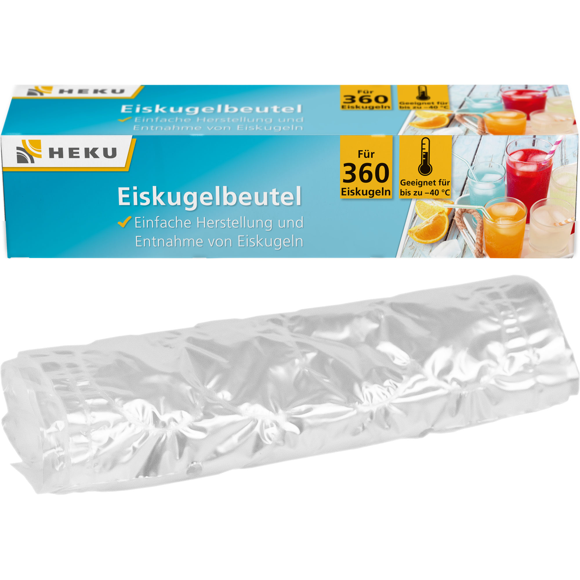 HEKU Eiskugelbeutel 360 Kugeln