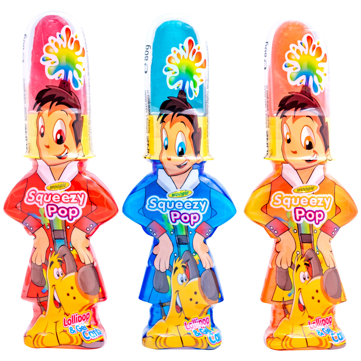 WOOGIE Squeezy Pop 80g
