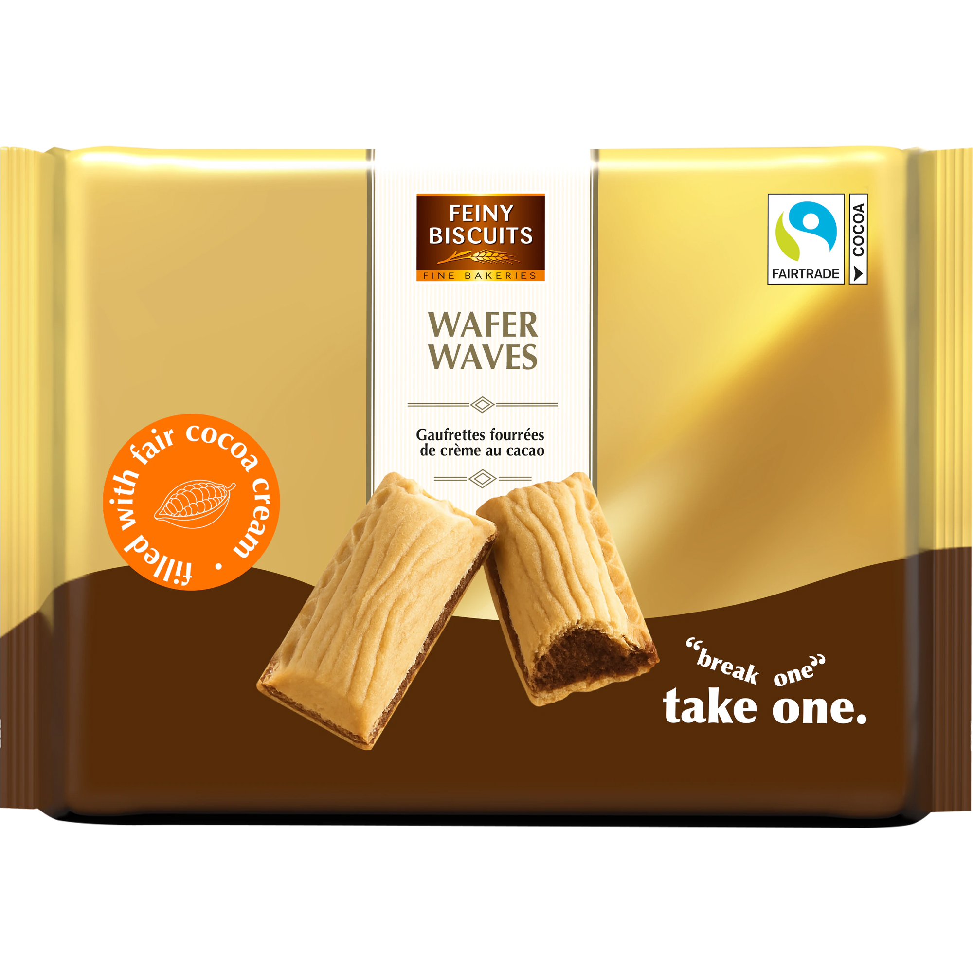 FEINY BISCUITS Wafer Waves 2x150g (300g)