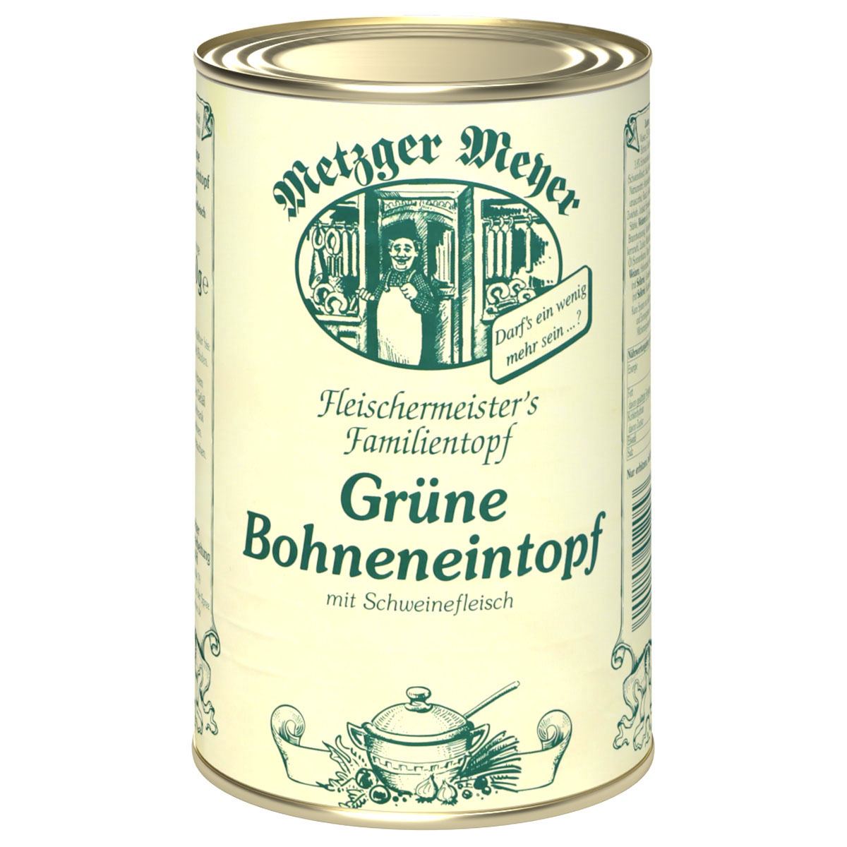 METZGER MEYER - Grüne Bohneneintopf mit Schweinefleisch 1,16kg