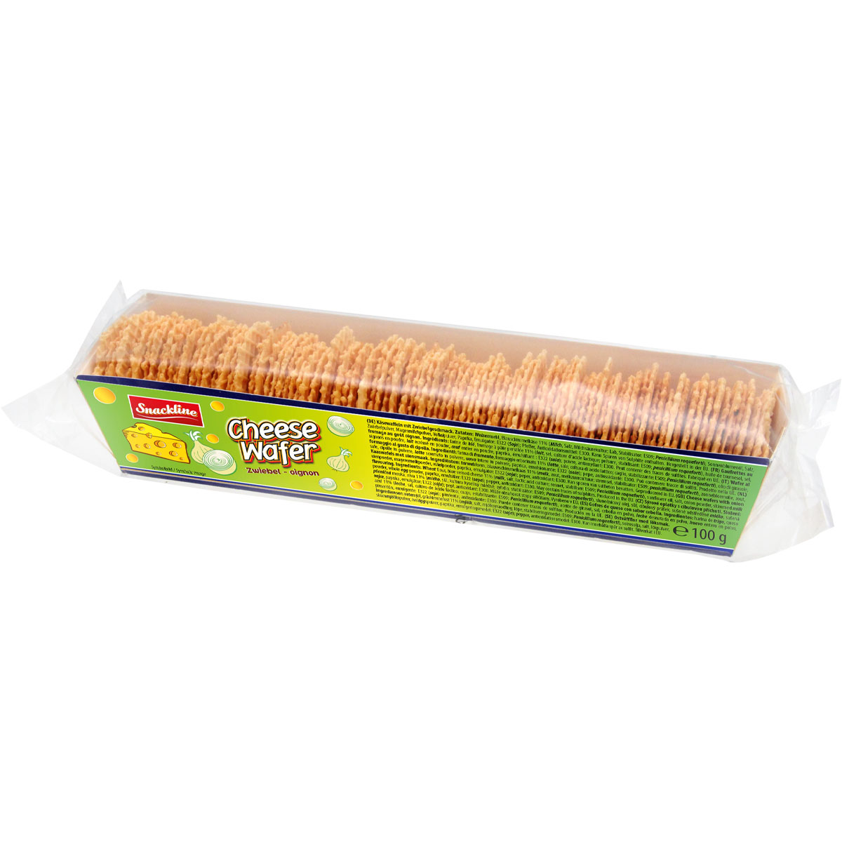 SNACKLINE Cheese Wafer Onion 100g