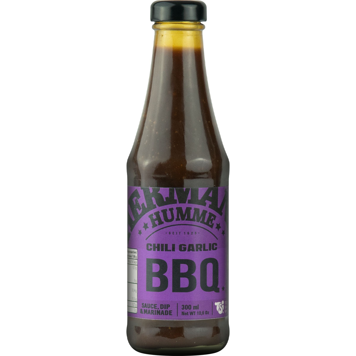 HERMANN HUMME Chili Garlic BBQ Sauce, Dip & Marinade 300ml