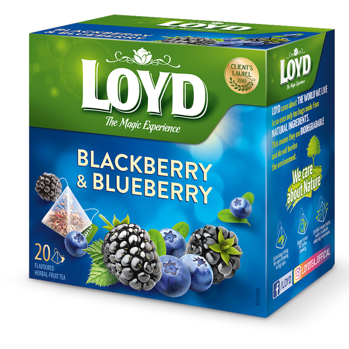 LOYD Blackberry & Blueberry 20x2g