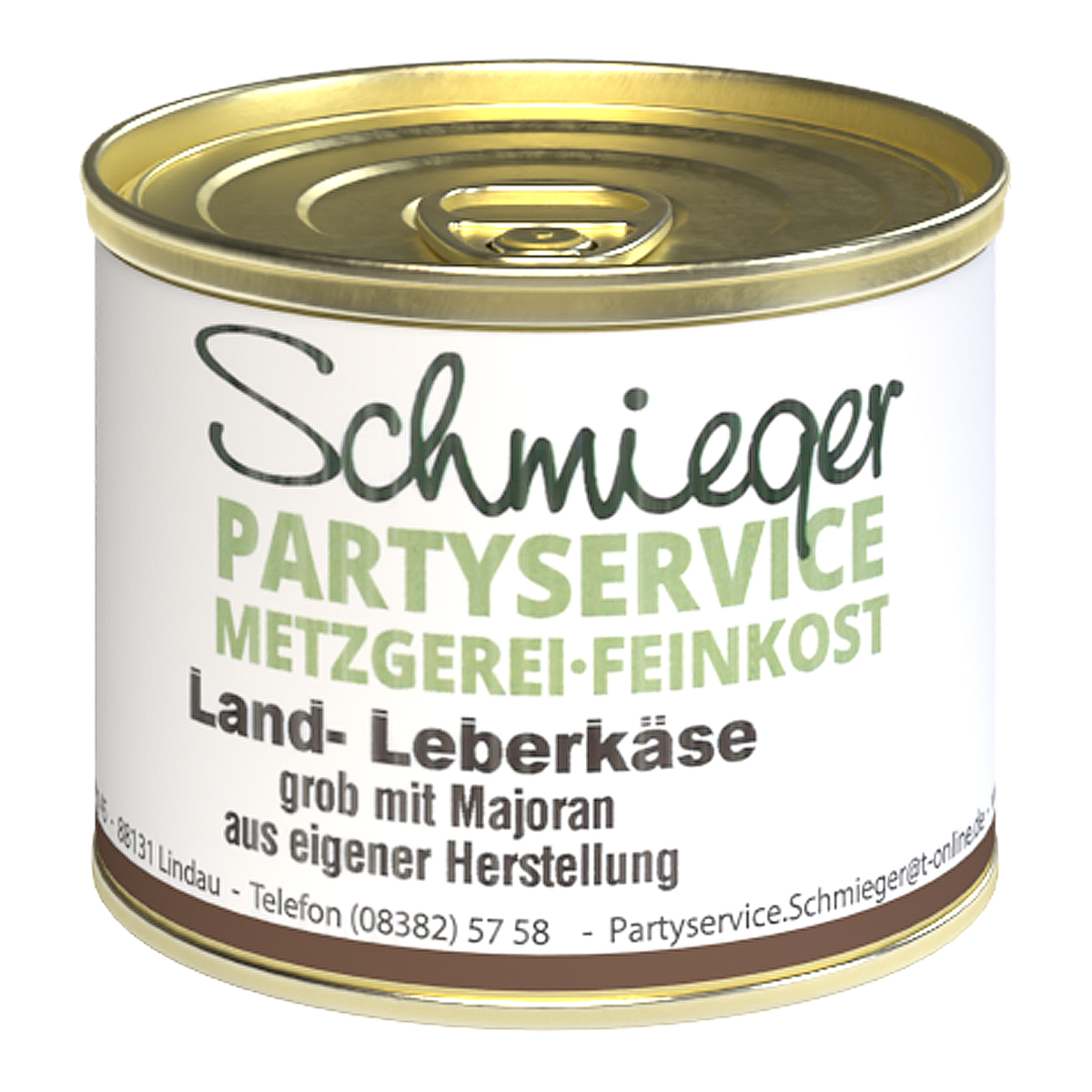 SCHMIEGER Land-Leberkäse grob mit Majoran 200g
