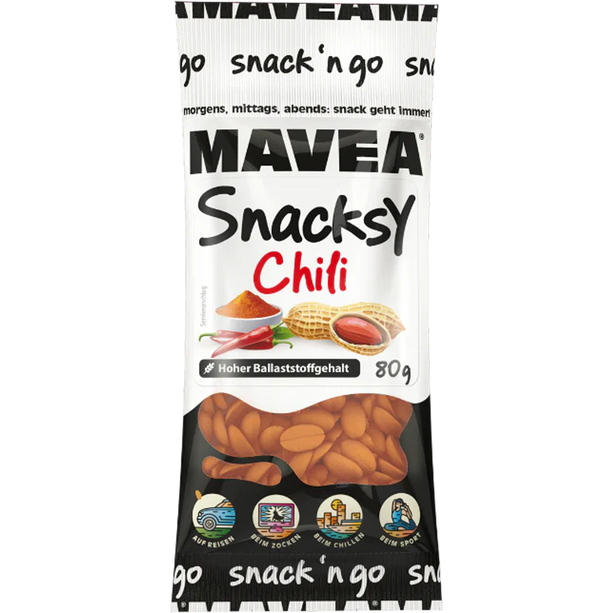 MAVEA Snacksy Chili 80g