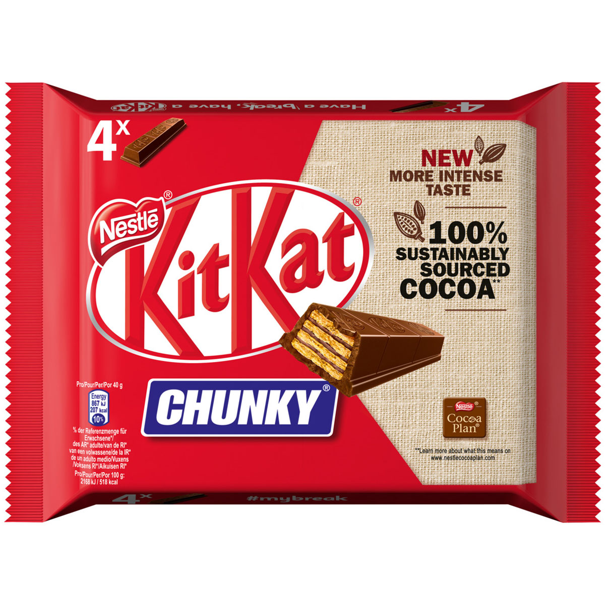 KITKAT Chunky 4x40g