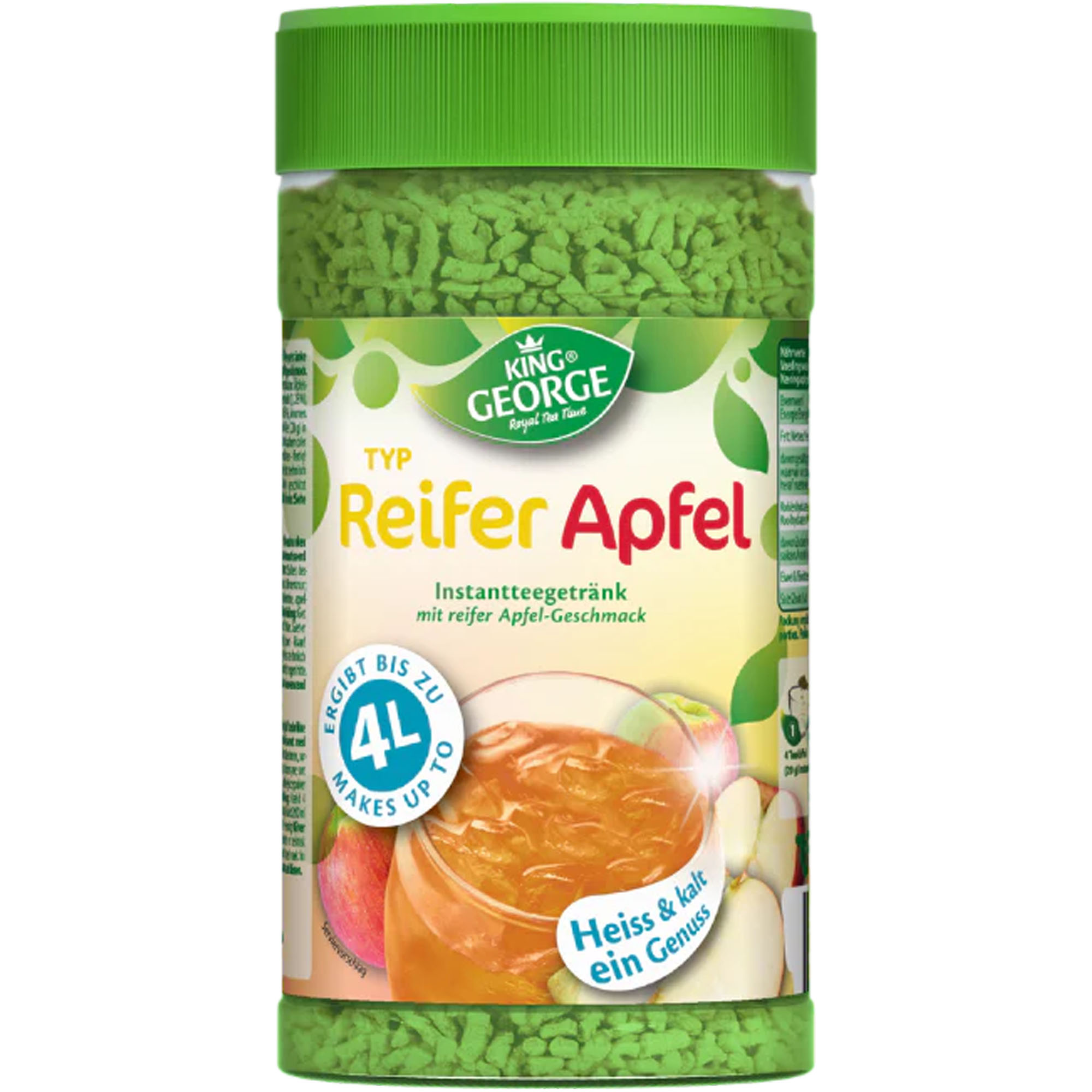 KING GEORGE Typ Reifer Apfel Instantteegetränk 400g