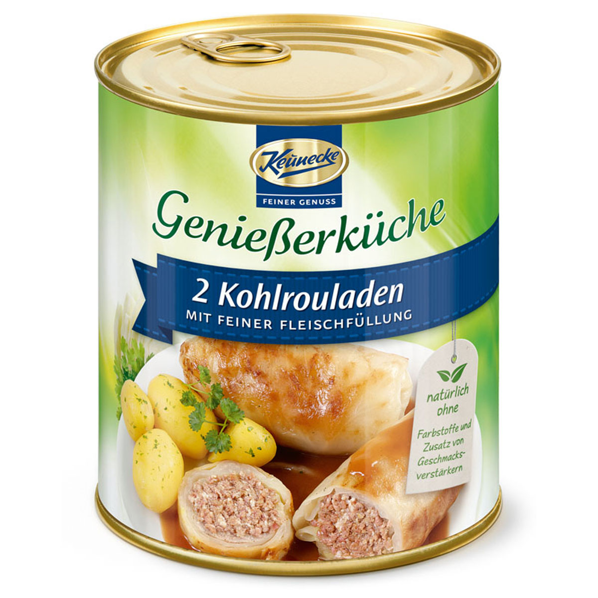 KEUNECKE - 2 Kohlrouladen mit feiner Fleischfüllung 800g