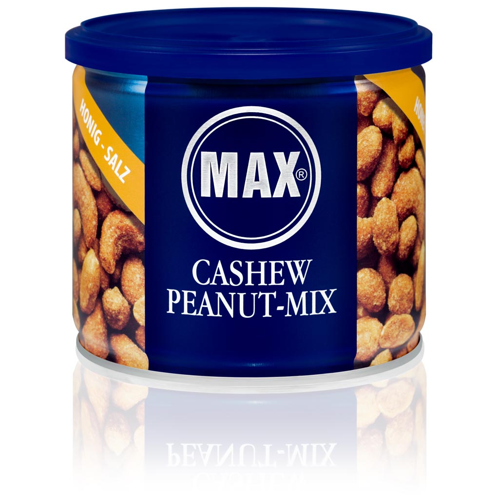 MAX Cashew Peanut Mix Honig Salz 250g