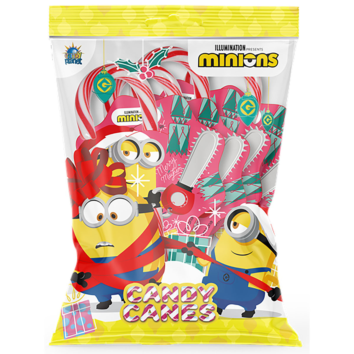 Kinder Zuckerstangen Erdbeergeschmack Minions 48g