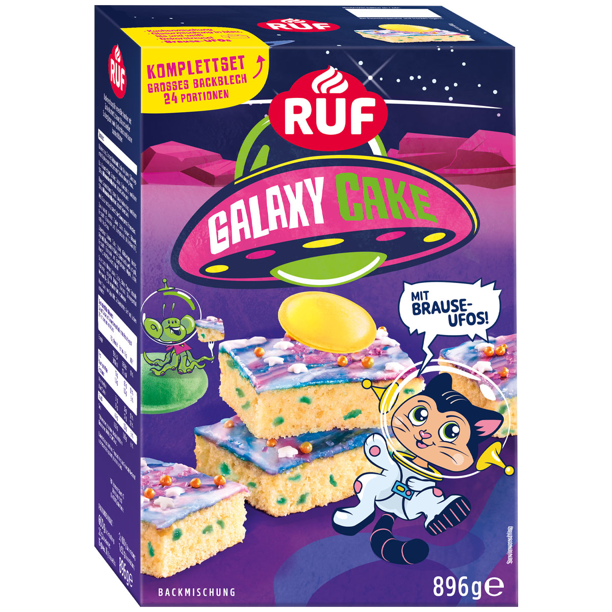 RUF Galaxy Cake Backmischung 896g