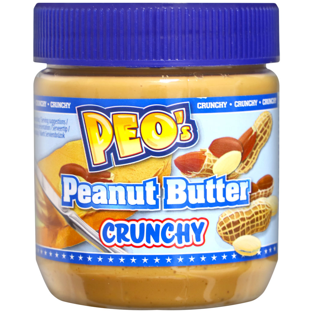 PEO´s - Peanut Butter Crunchy 340g