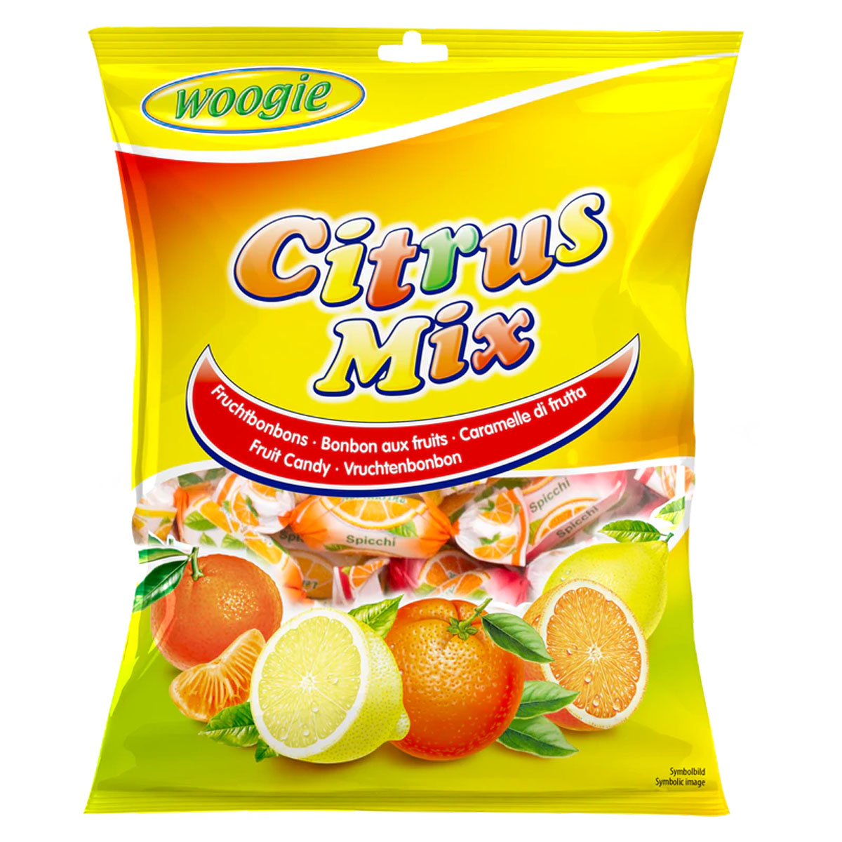 WOOGIE Citrus Mix Fruchtbonbons 170g