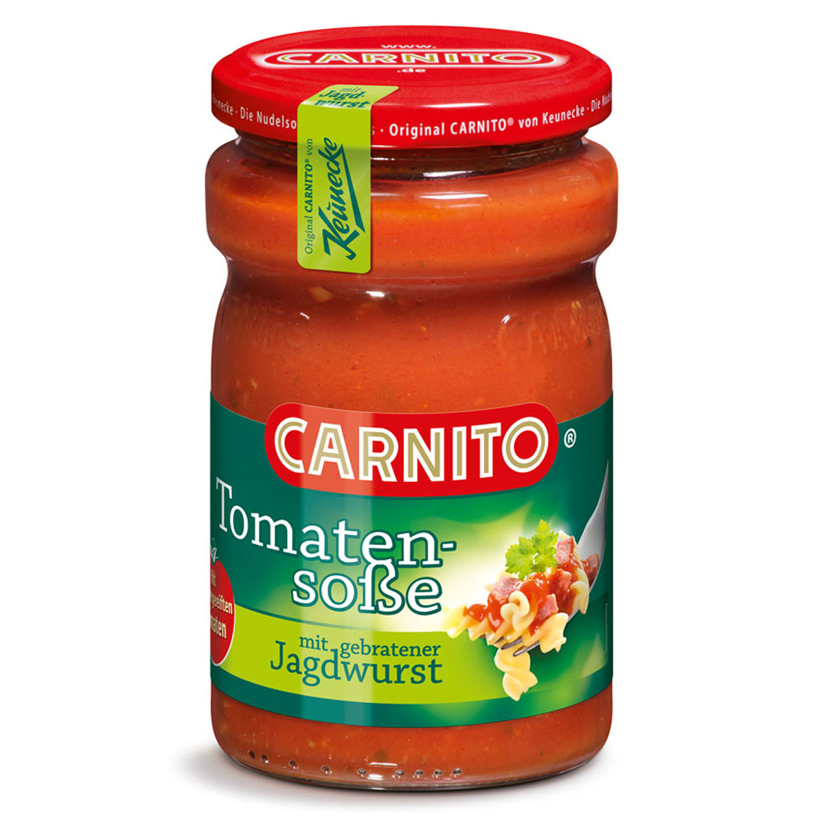 CARNITO - Tomatensoße mit gebratener Jagdwurst 325ml