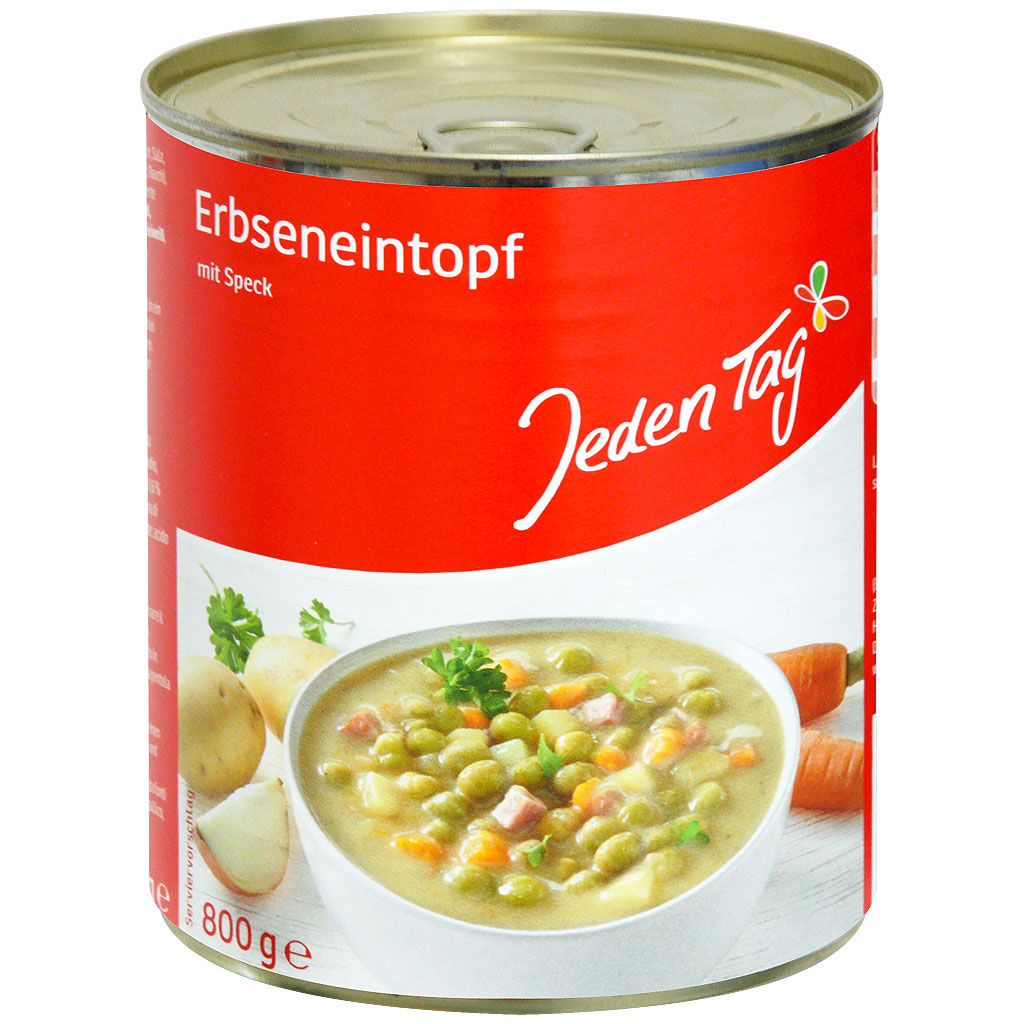 JEDEN TAG - Erbseneintopf 800g