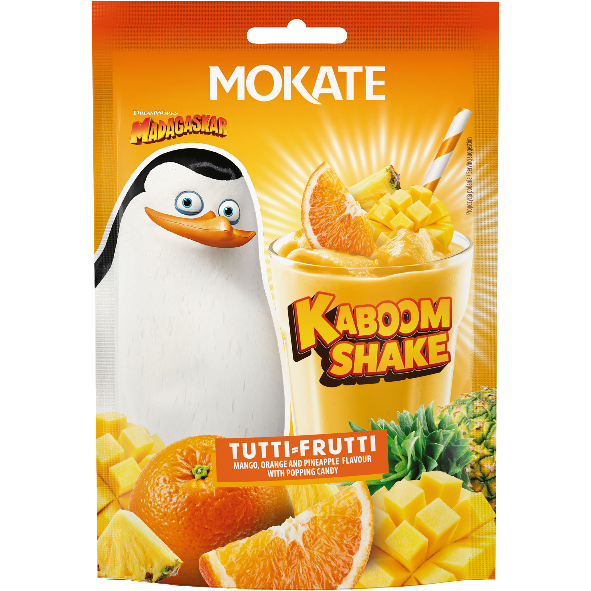 MOKATE Instant Getränkepulver Kaboom Shake Tutti-Frutti Flavour 30g