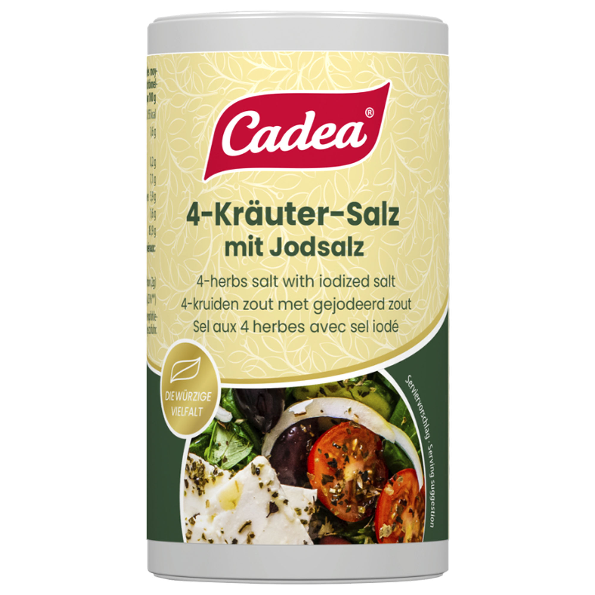 CADEA 4-Kräuter-Salz mit Jodsalz 150g