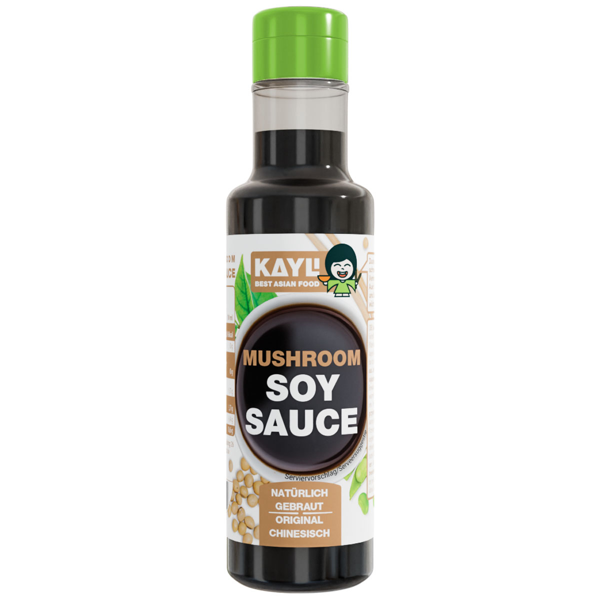 KAY LI Mushroom Soy Sauce 150ml (MHD 16.11.2024)