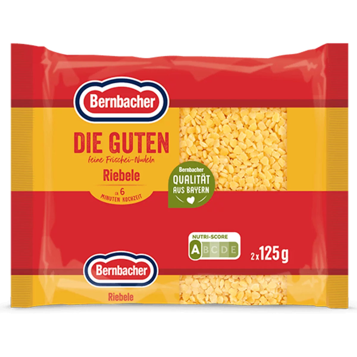 BERNBACHER - Die Guten Riebele 2x125g